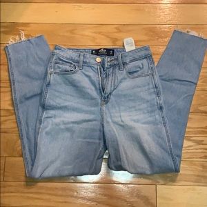 hollister mom jeans